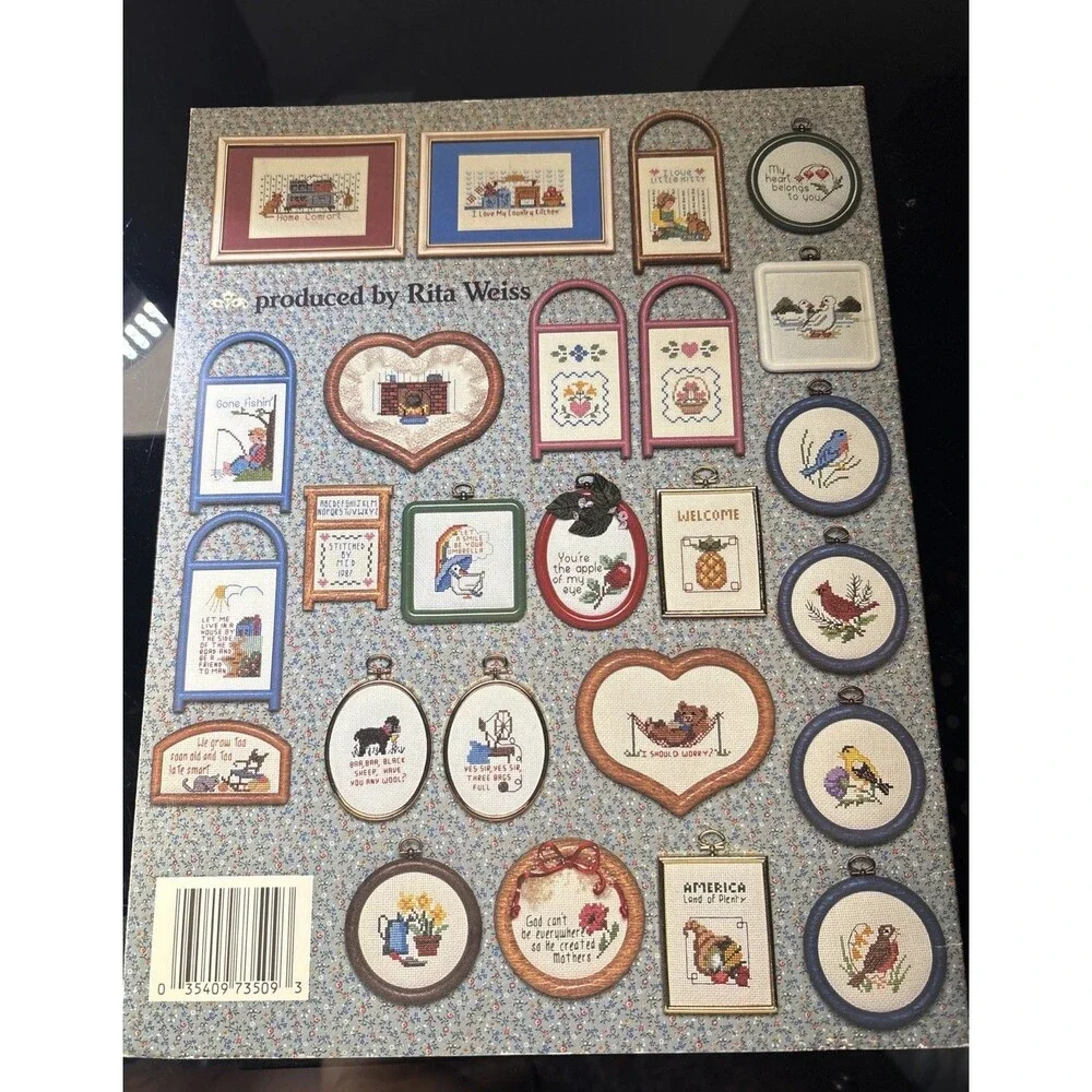 Vintage 1987 Cross Stitch Patterns, Same Day Projects by Kathleen Hurley